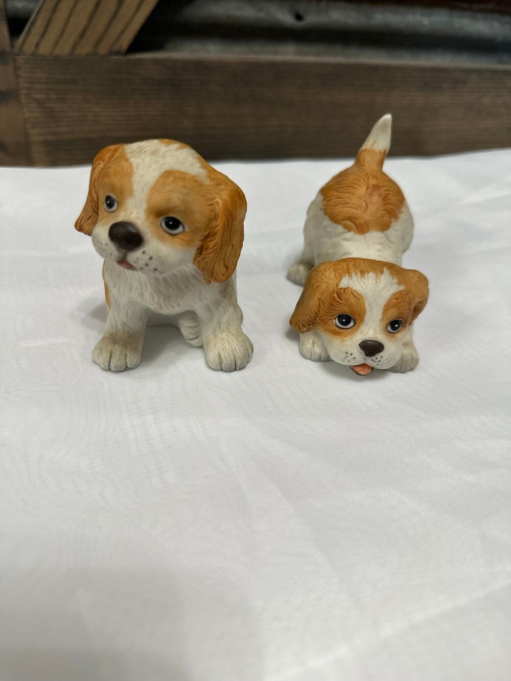 Vintage Homco Puppy Figures